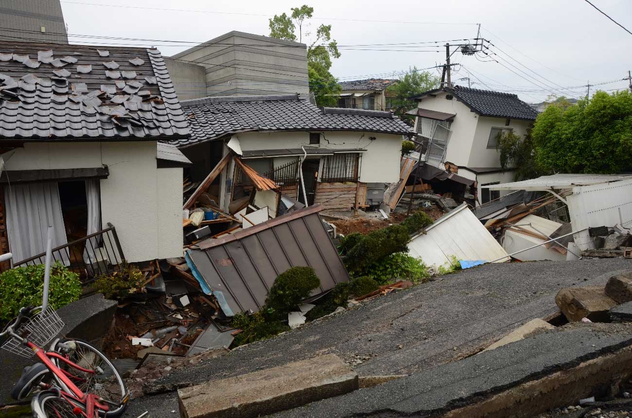 熊本地震では約20万戸もの住宅が損壊した